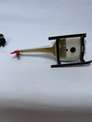 Playmobil helicóptero y moto policía