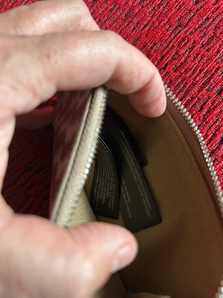 Cartera Tarjetero Tous Beige Nuevo