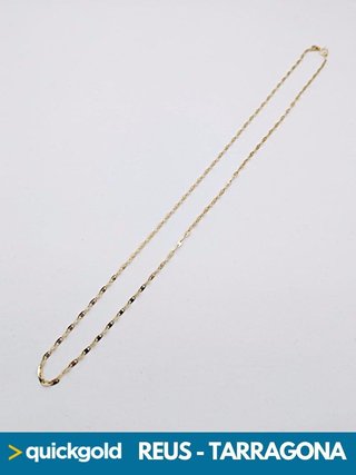 040-559 CADENA ORO DE 18K ADIGE 45.8CM