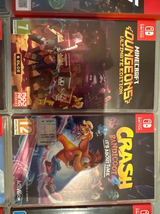 Lote 12 Juegos Nintendo Switch