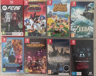 Lote 8 Juegos Nintendo Switch