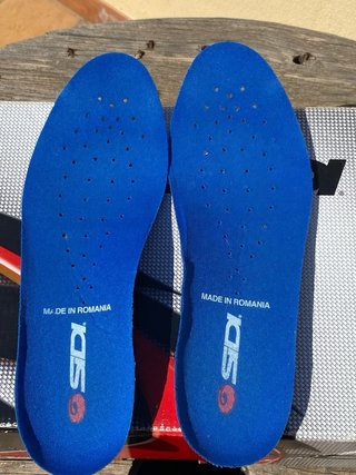 Scarpe Sidi Alba Nere/Rosse EUR 41