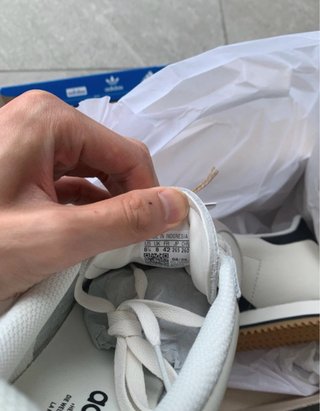 Adidas K74 Scarpe da Ginnastica Bianche e Nere