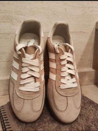 Zapatillas Adidas Gazelle Beige Talla 39-40