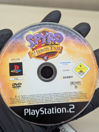 Spyro A Hero's Tail PS2 Pal Ita Multilingua CIB