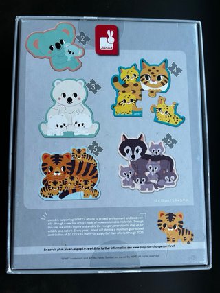 Puzzles Janod Animales Salvajes