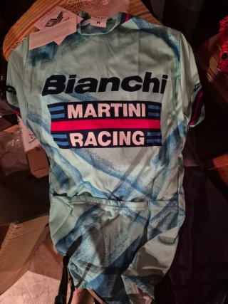 Maillot Santini Bianchi Talla M y talla xxl
