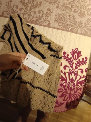 Vestido verano calado nuevo con etiqueta talla M