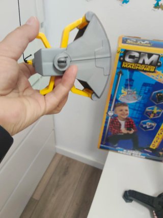 Grúa de juguete con mando 100cm