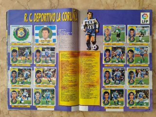 Album Cromos Liga 96/97