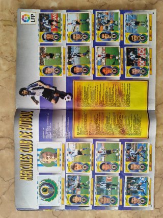 Album Cromos Liga 96/97