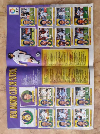 Album Cromos Liga 96/97