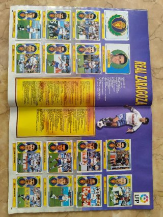 Album Cromos Liga 96/97