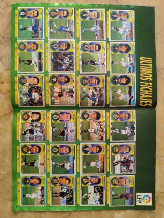 Album Cromos Liga 96/97