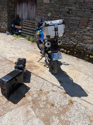 Yamaha XT660Z Ténéré Azul y Plata