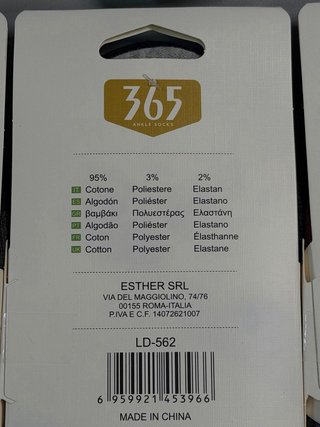 24 Pares Calcetines Algodón Hombre Tobilleros