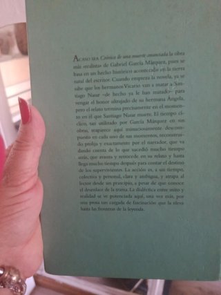 Crónica de una muerte anunciada