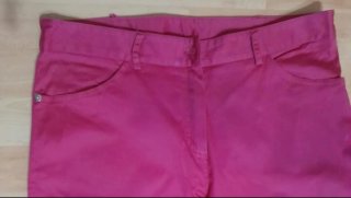 Pantalón Erre Raso Rosa