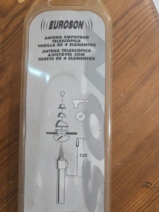 Antena Coche Telescópica