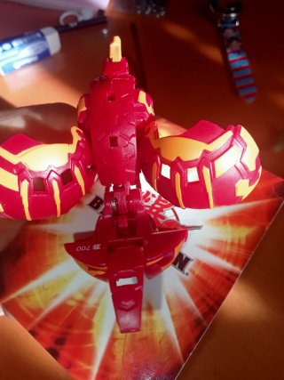 Set Bakugan PERCIVAL FIELD + Titan Dragonoid