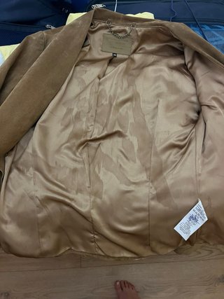 Chaqueta de piel con flecos de FÓRMULA JOVEN