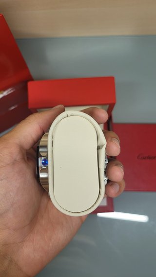Reloj Santos Negro y Plateado