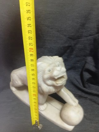 Antica scultura leone  mediceo in marmo vedi googl