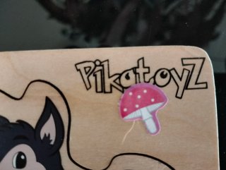 Puzzles Pikatoyz de madera con animales