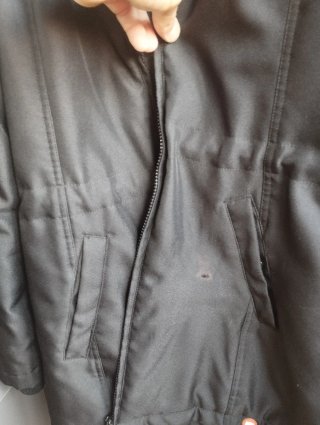 Abrigo porteo y premamá gris