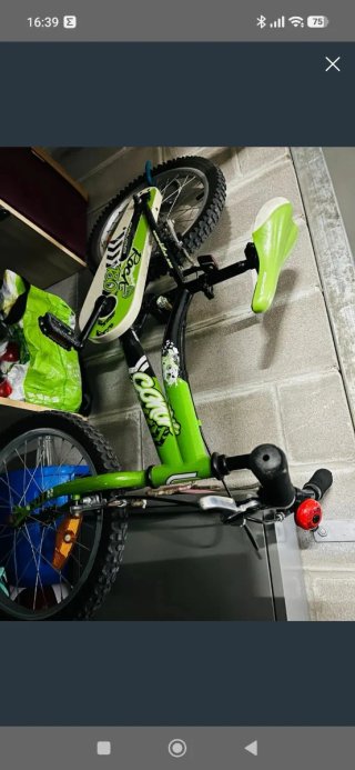 Bicicleta Connor 18 Verda