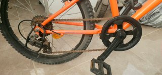 Bicicleta infantil Rockrider arancione