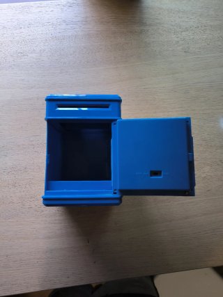 Caja Fuerte Infantil ALEX BOG Azul y Blanca