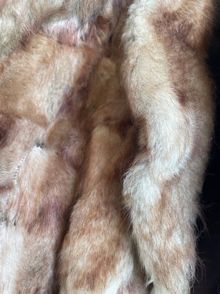 TRE cappottiPelliccia vera usata USURATA DA LAVARE