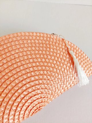 Bolso de fiesta salmón