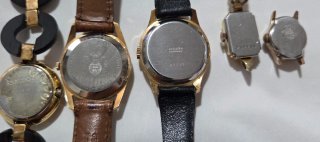Lote 5 Relojes Vintage (Art Deco) años 40' 50',etc