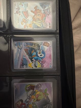 Lote Cartas Pokémon Chimchar, Piplup, Grookey