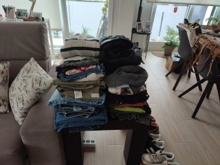 Ropa y calzado mujer venta única al peso. Todo!!!