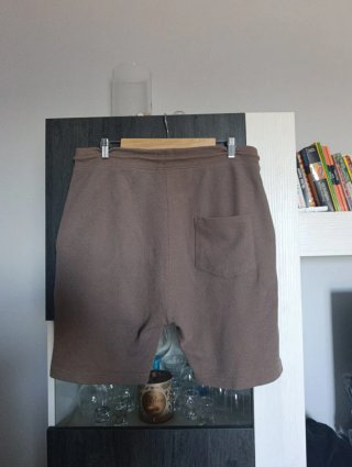 Pantalones cortos hombre marrones
