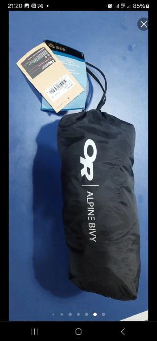 Funda de vivac para saco dormir. Impermeable.
