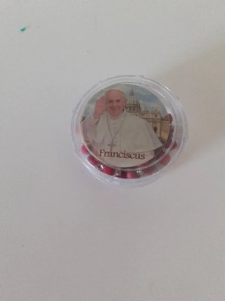 Rosario Vaticano con medallas Papa Franciscus