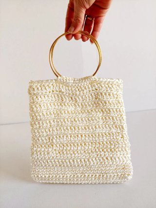 Bolso invitada seda beige