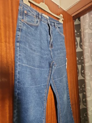 Pantalón vaquero Pull&Bear azul