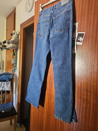 Pantalón vaquero Pull&Bear azul