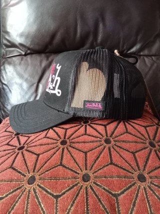 Gorra Von Dutch Negra Corazón Rojo Talla única