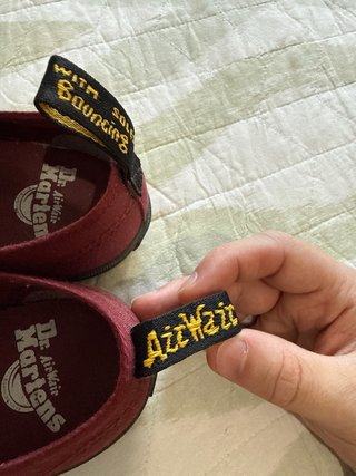 Tenis Dr. Martens Rojos