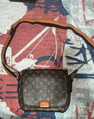 Riñonera Louis Vuitton Marrón Naranja