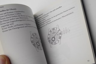 Corum Romvlvs International Intructions booklet