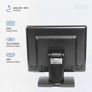 Monitor touch screen iggual da 19'' compatibile con applicazioni