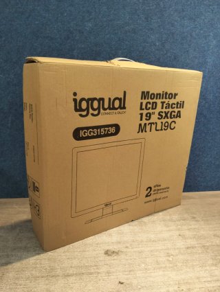 Monitor touch screen iggual da 19'' compatibile con applicazioni
