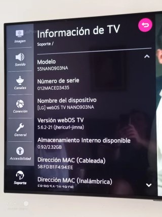 LG 55 NanoCell 4K (55NANO903NA)